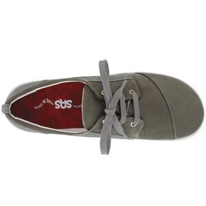 SAS 'Marnie' Women's 8.5N Lace Up Comfort Sneaker Gray Leather Walking Shoe